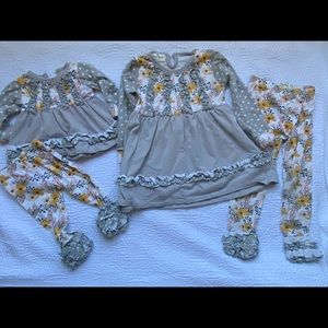 Marie Nicole matching outfits sister set